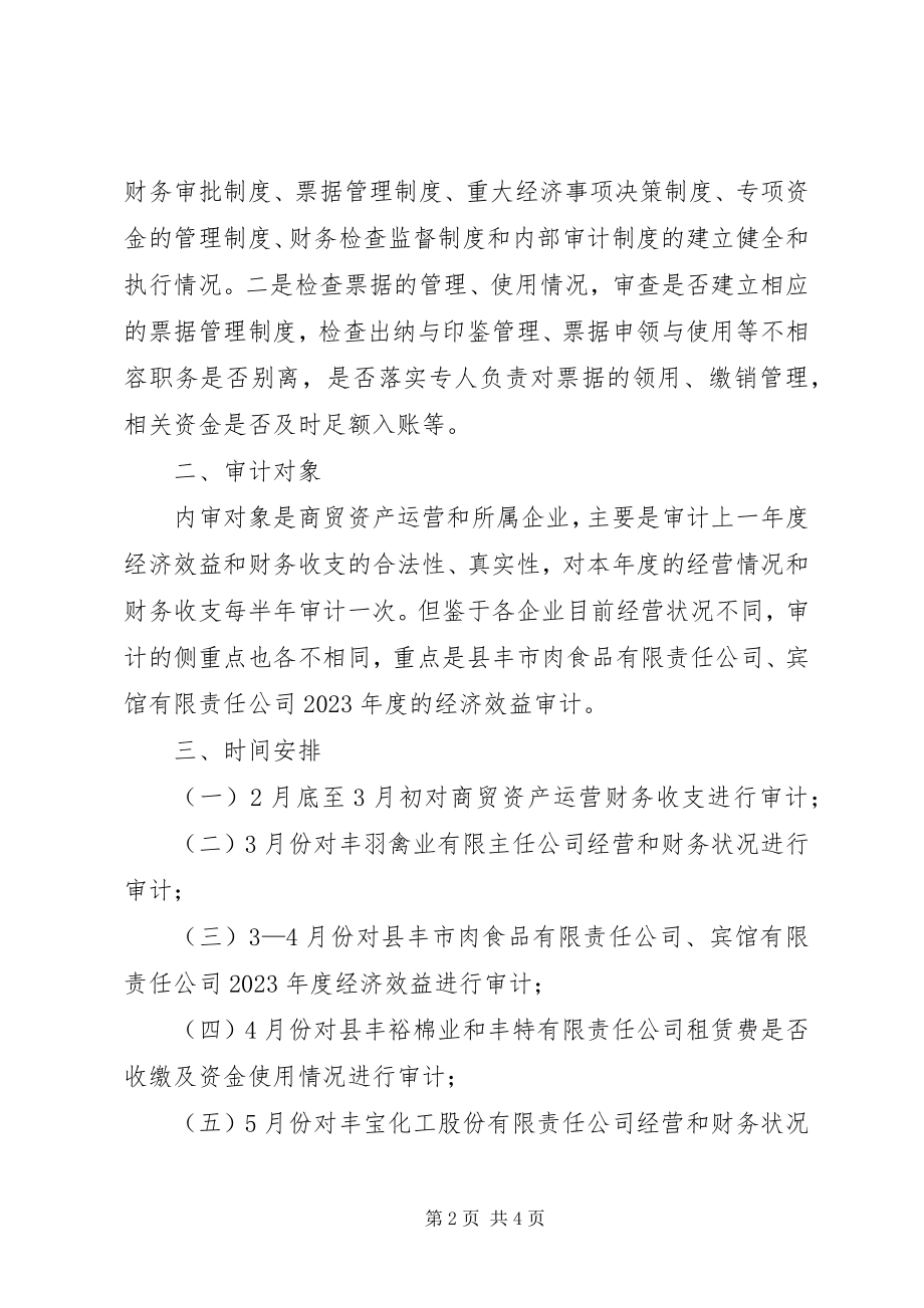 2023年商贸委内审工作方案.docx_第2页