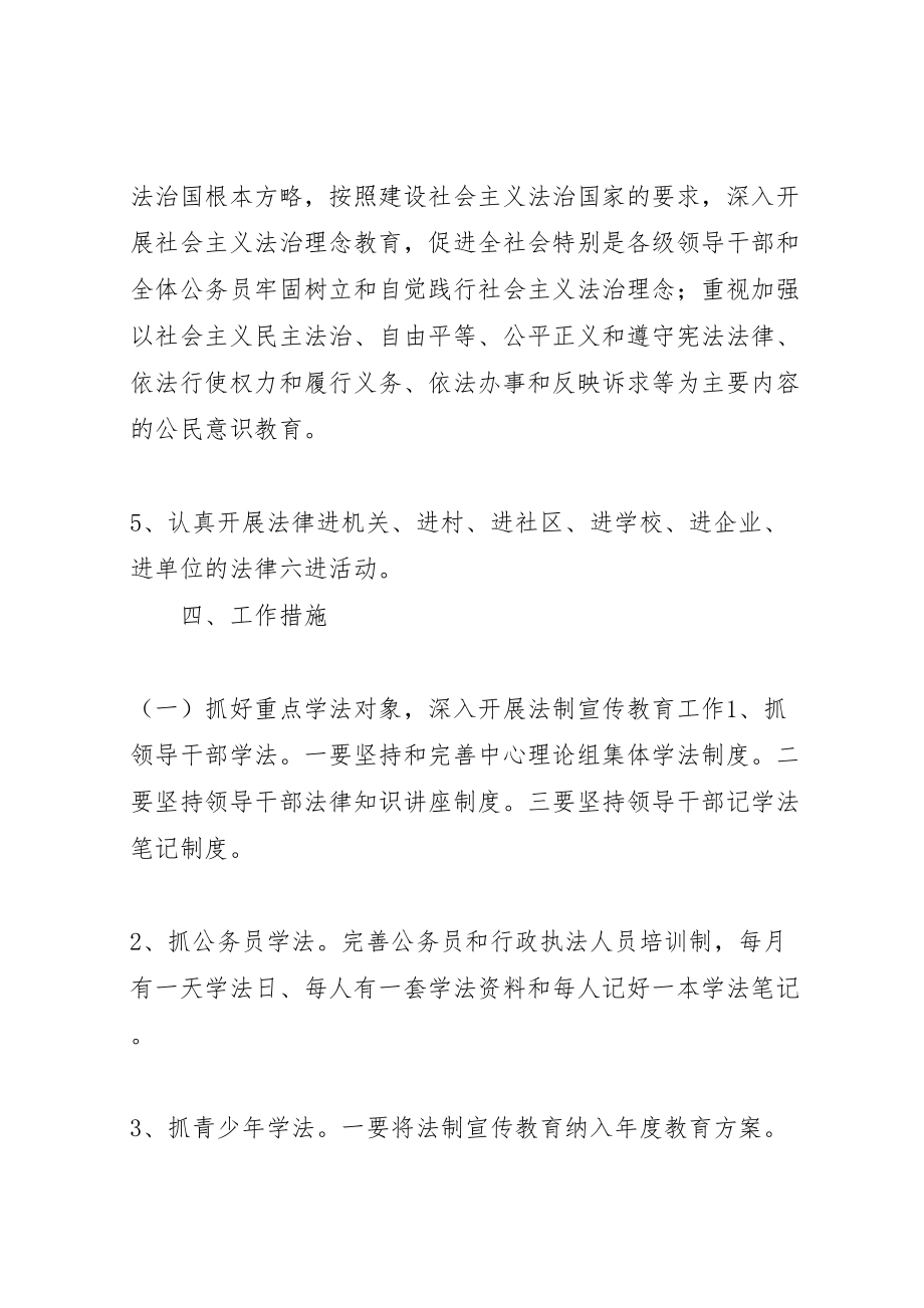 2023年乡镇法制宣传教育工作方案.doc_第3页