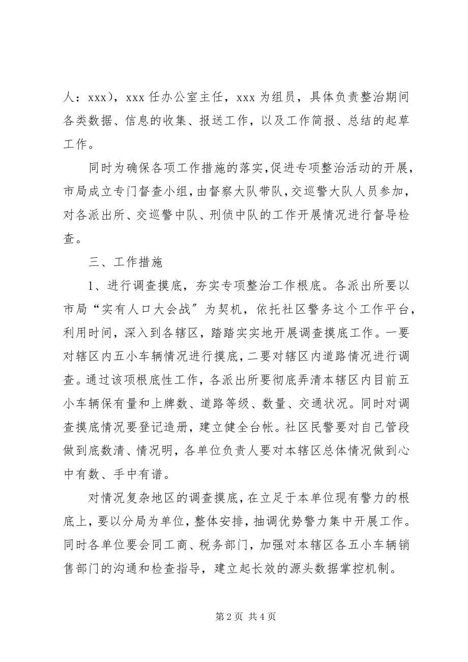 2023年全市五小车辆专项整治活动工作方案.docx_第2页