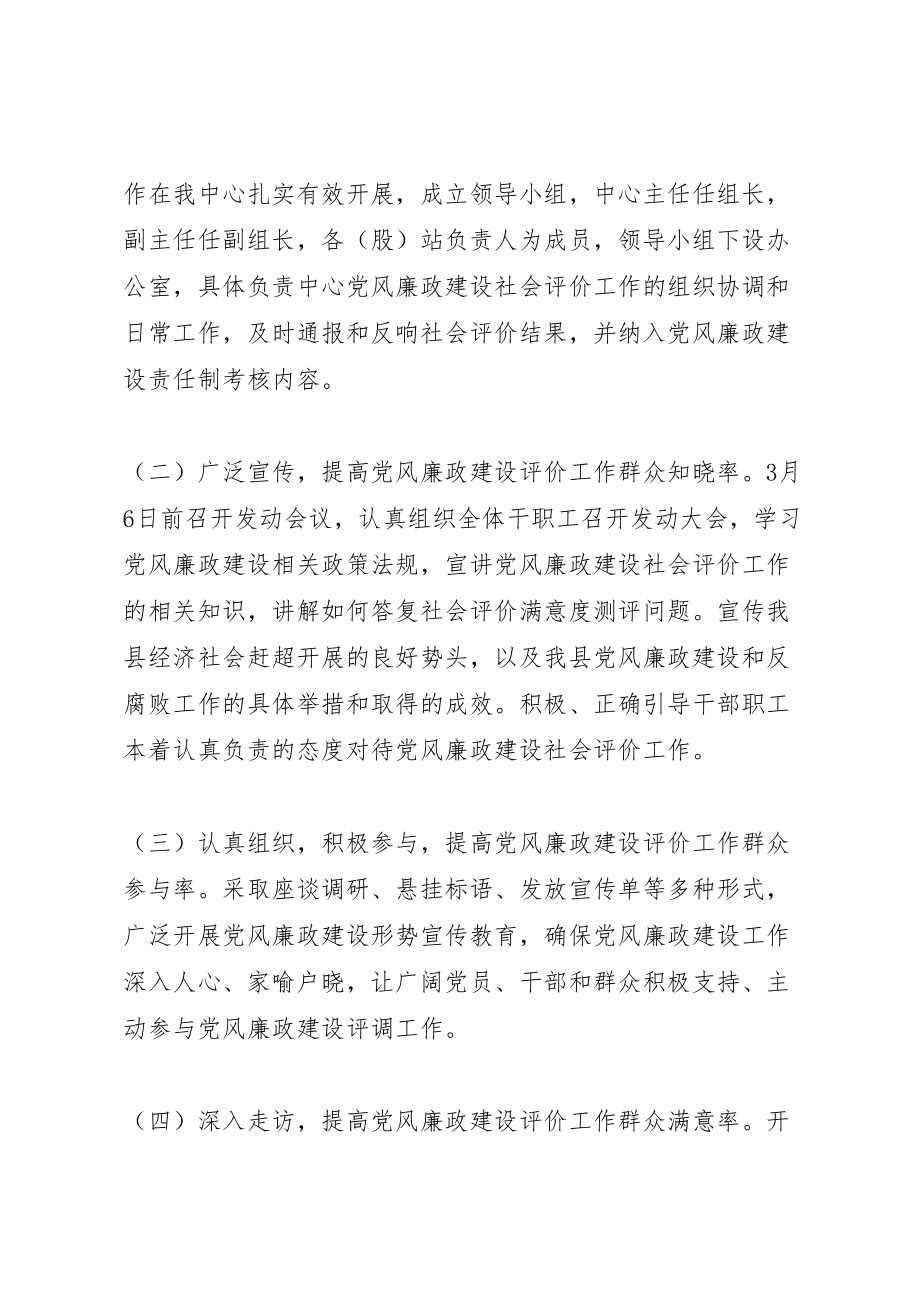 2023年上半年党风廉政社会评价工作方案.doc_第2页