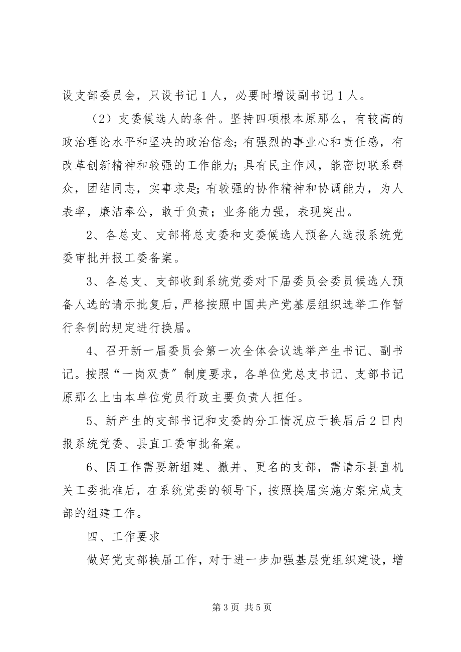 2023年企业事业单位党组织换届选举工作方案.docx_第3页