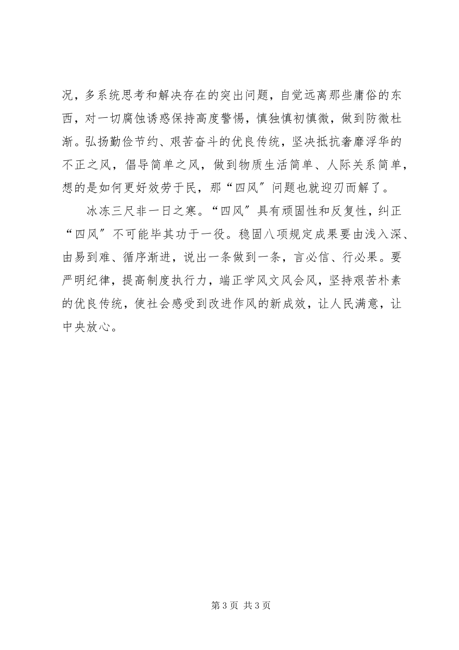 2023年XX反四风学习心得体会范本示例新编.docx_第3页