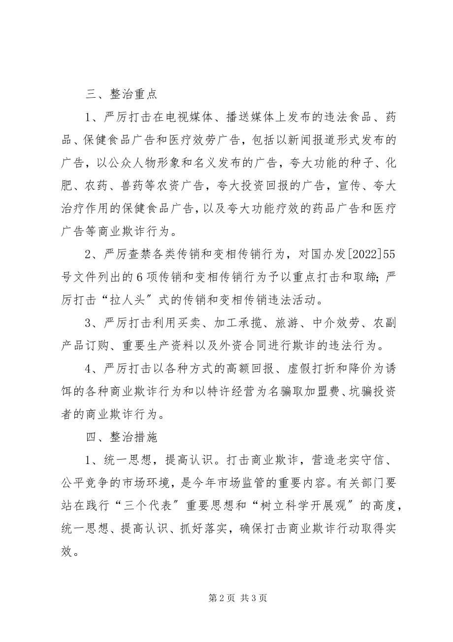 2023年商业贿赂专项整治工作方案.docx_第2页