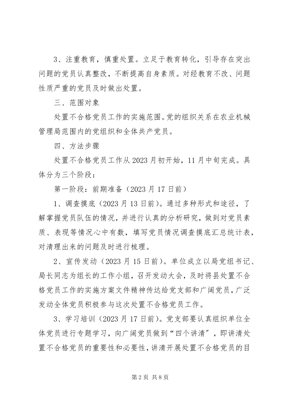 2023年农机局不合格党员处置工作方案.docx_第2页