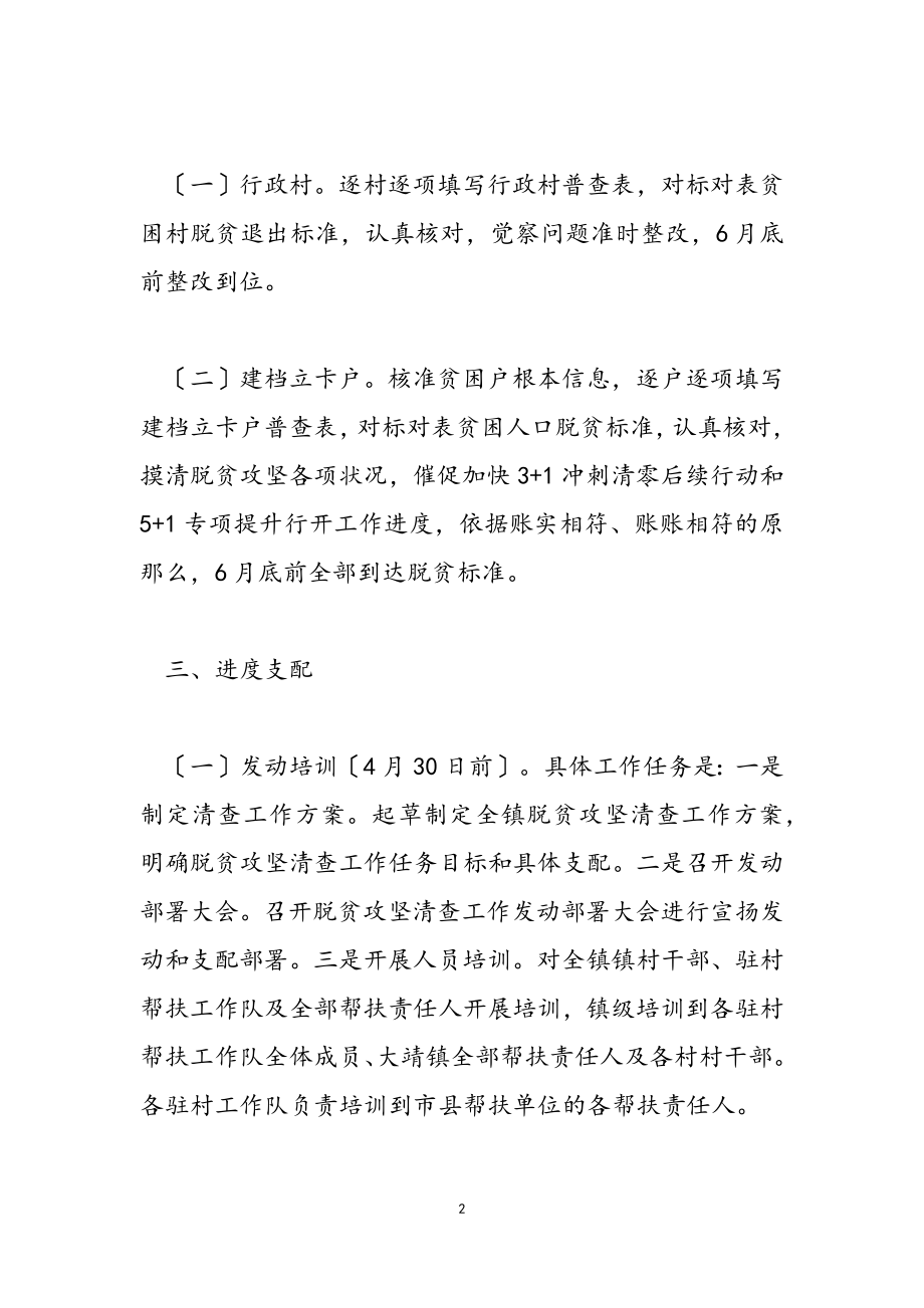 2023年全镇脱贫攻坚清查工作方案.doc_第2页