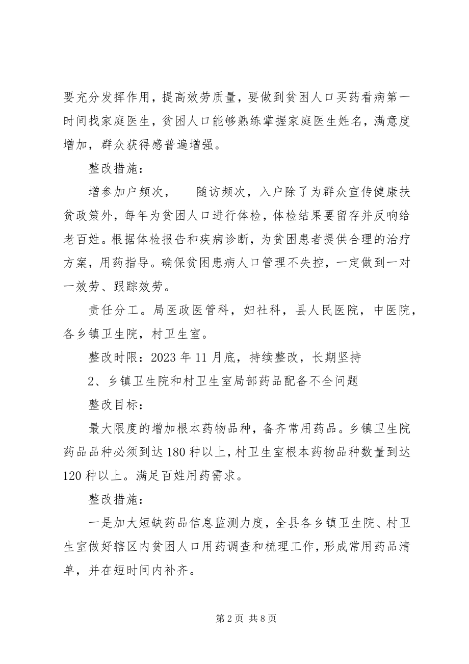 2023年健康扶贫集中整改工作方案.docx_第2页