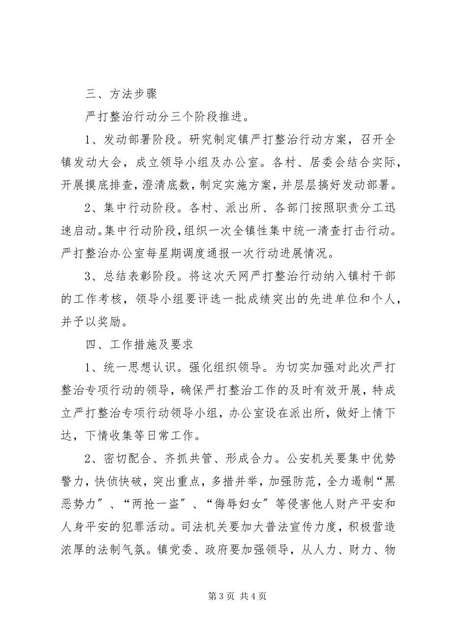 2023年乡镇严打专项整治工作方案.docx_第3页