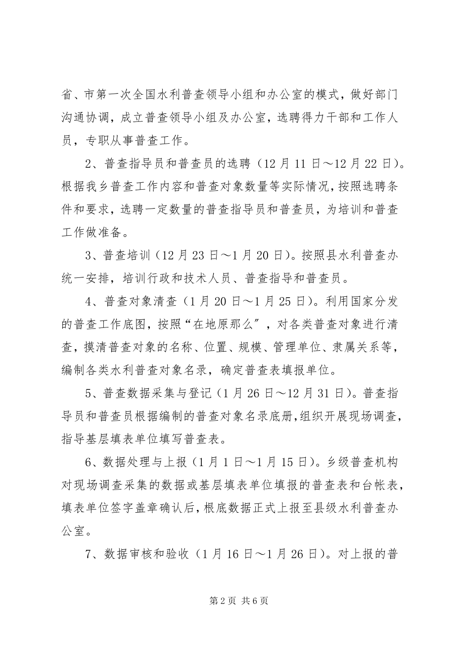 2023年乡镇水利普查工作方案.docx_第2页