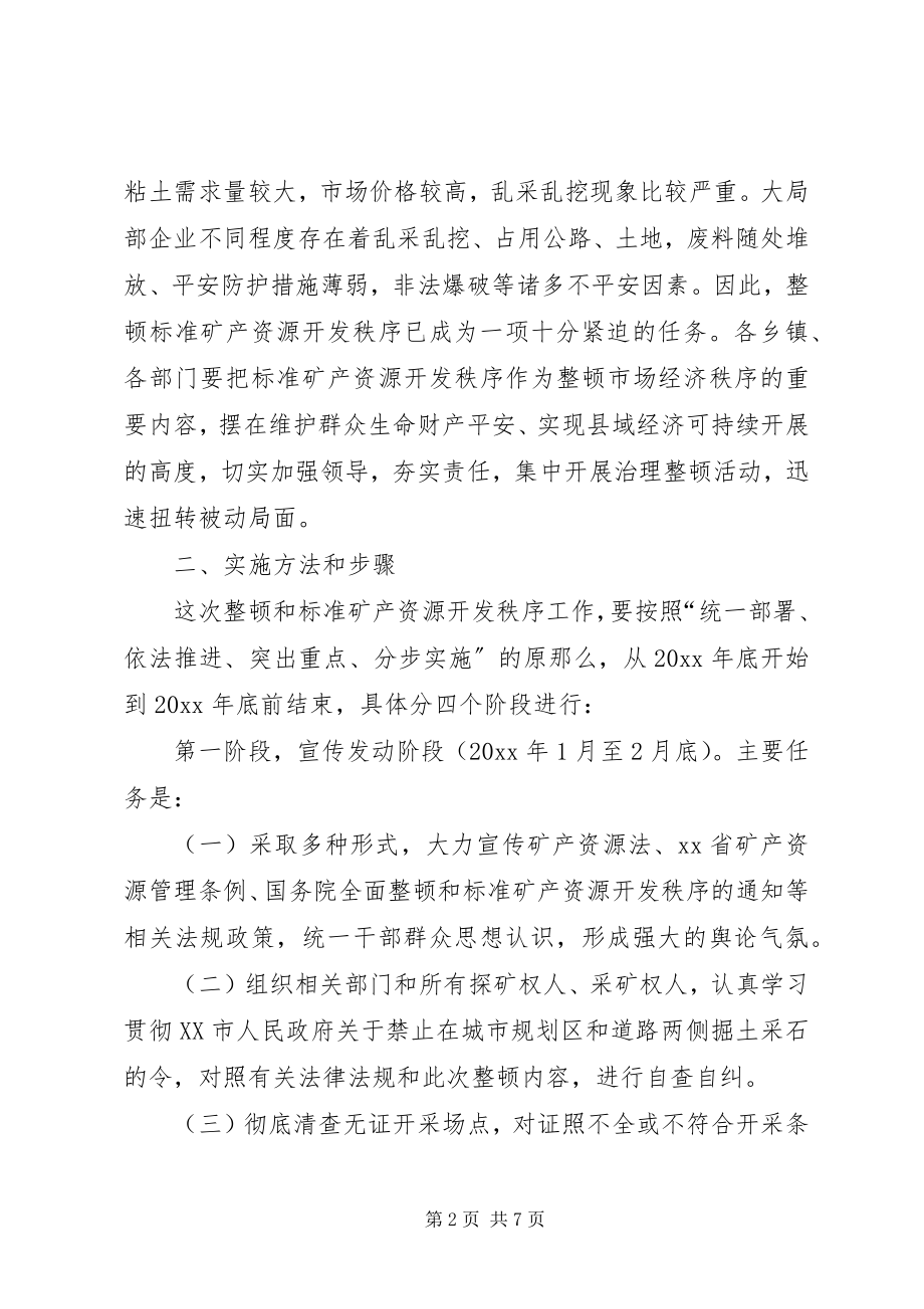 2023年国土局矿产资源开发工作方案.docx_第2页