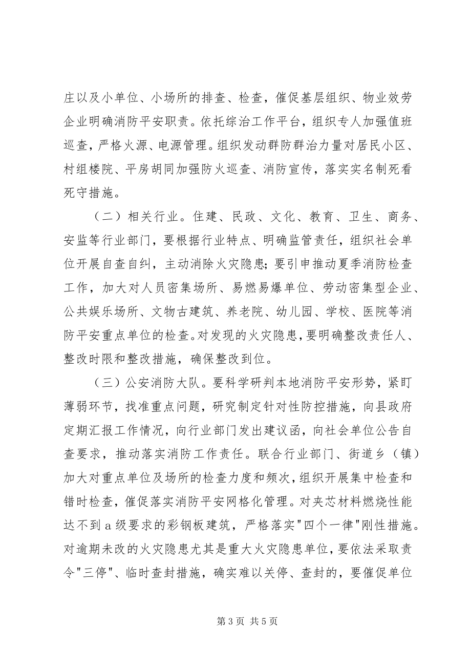 2023年县抗战胜利70周年消防安全保卫工作方案.docx_第3页