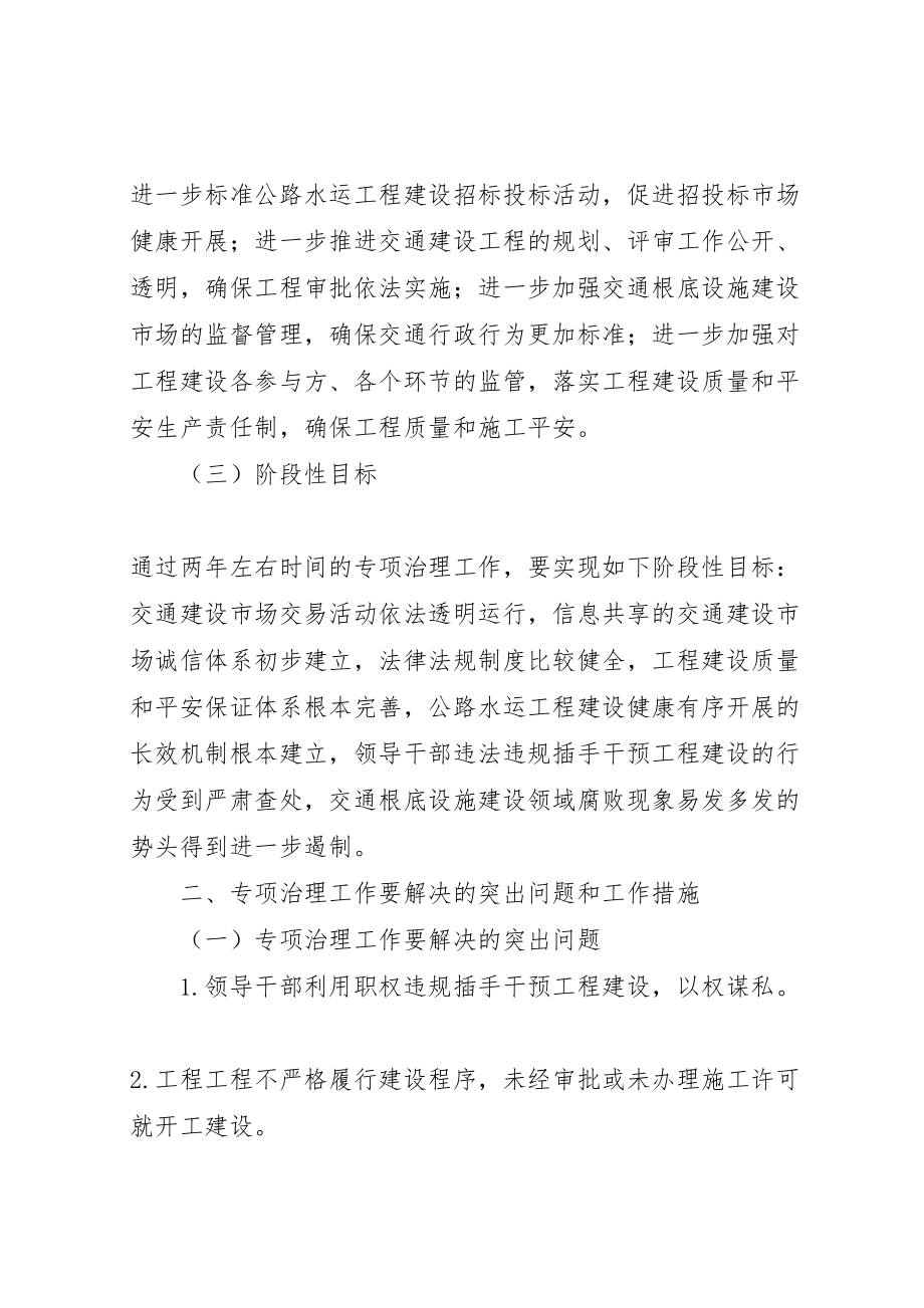 2023年关于工程建设领域突出问题专项治理工作方案.doc_第2页