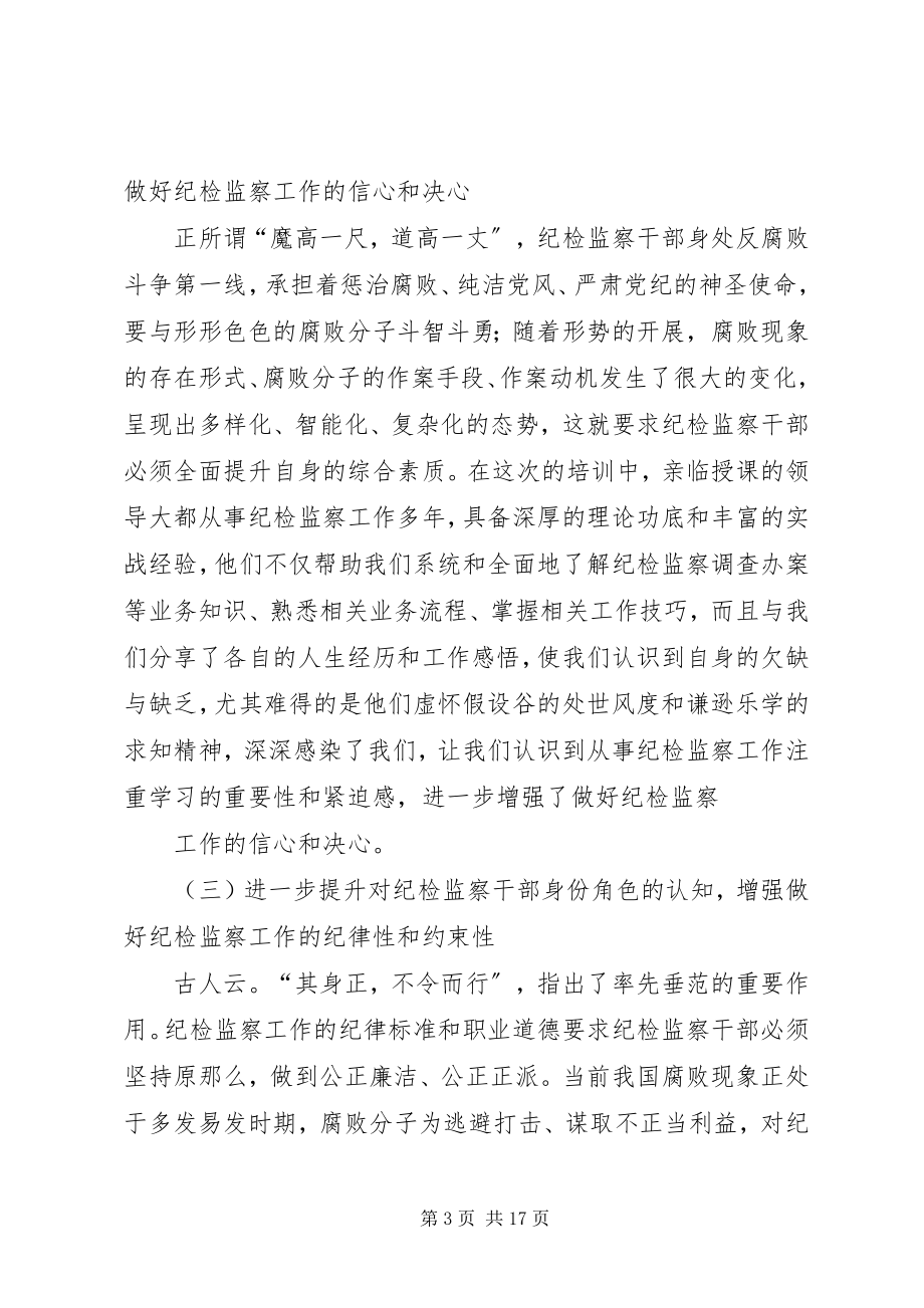 2023年XX纪检干部学习心得体会新编.docx_第3页