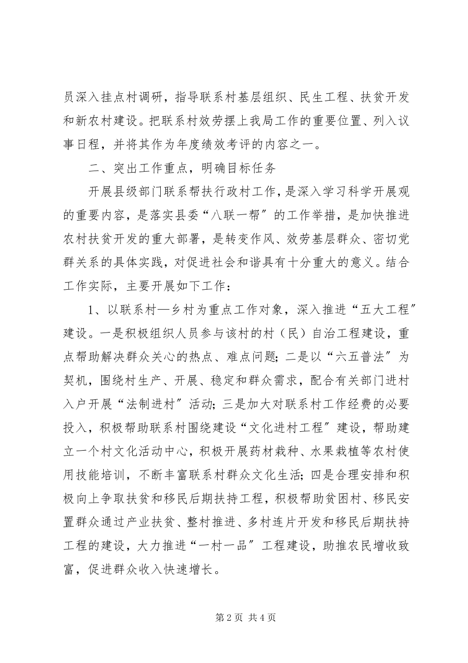 2023年扶贫办联系帮扶工作方案.docx_第2页