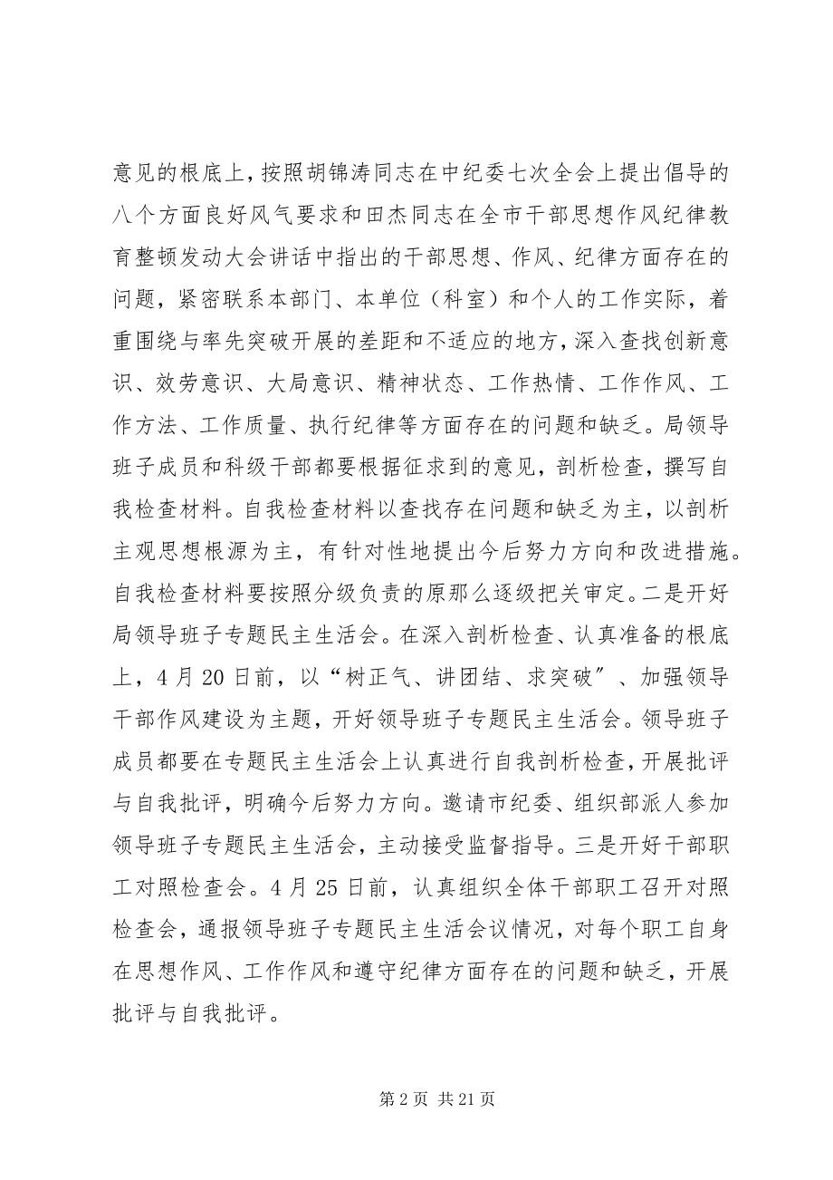 2023年市民政局思想作风教育整顿活动第二阶段工作方案.docx_第2页