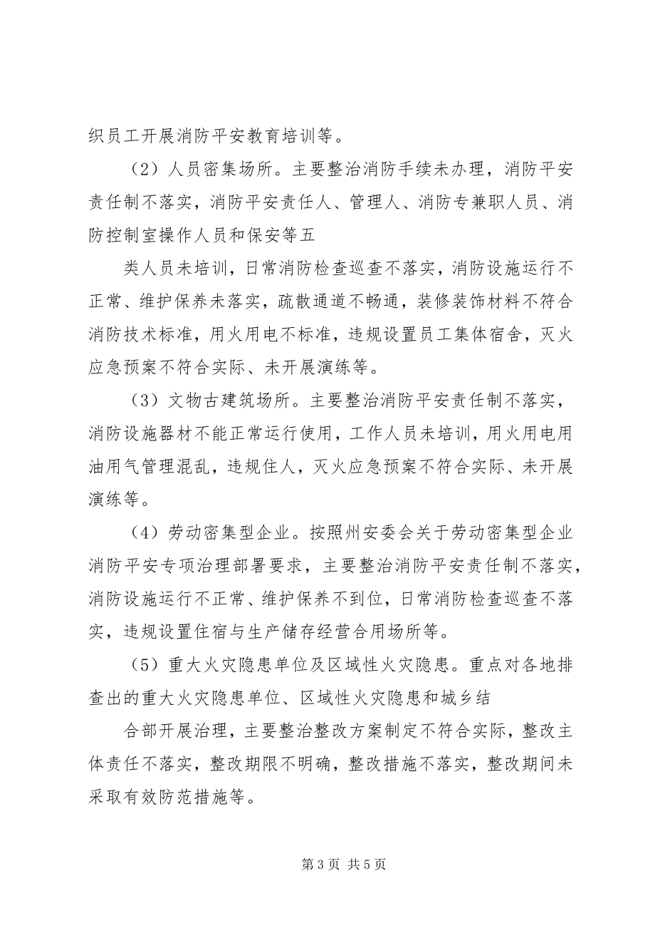 2023年市政府夏季消防检查工作方案.docx_第3页