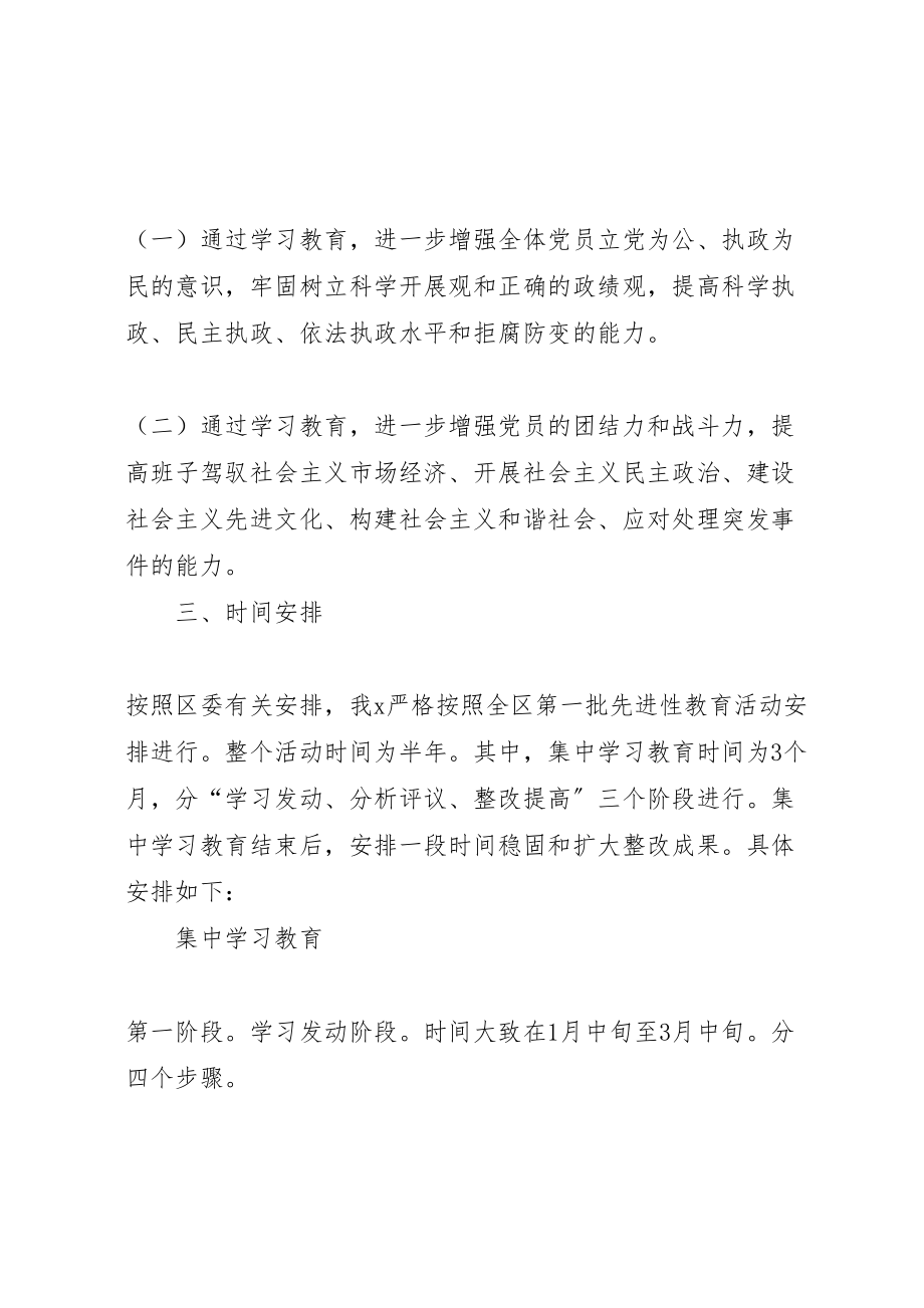 2023年开展保持共产党员先进行教育活动工作方案 .doc_第2页