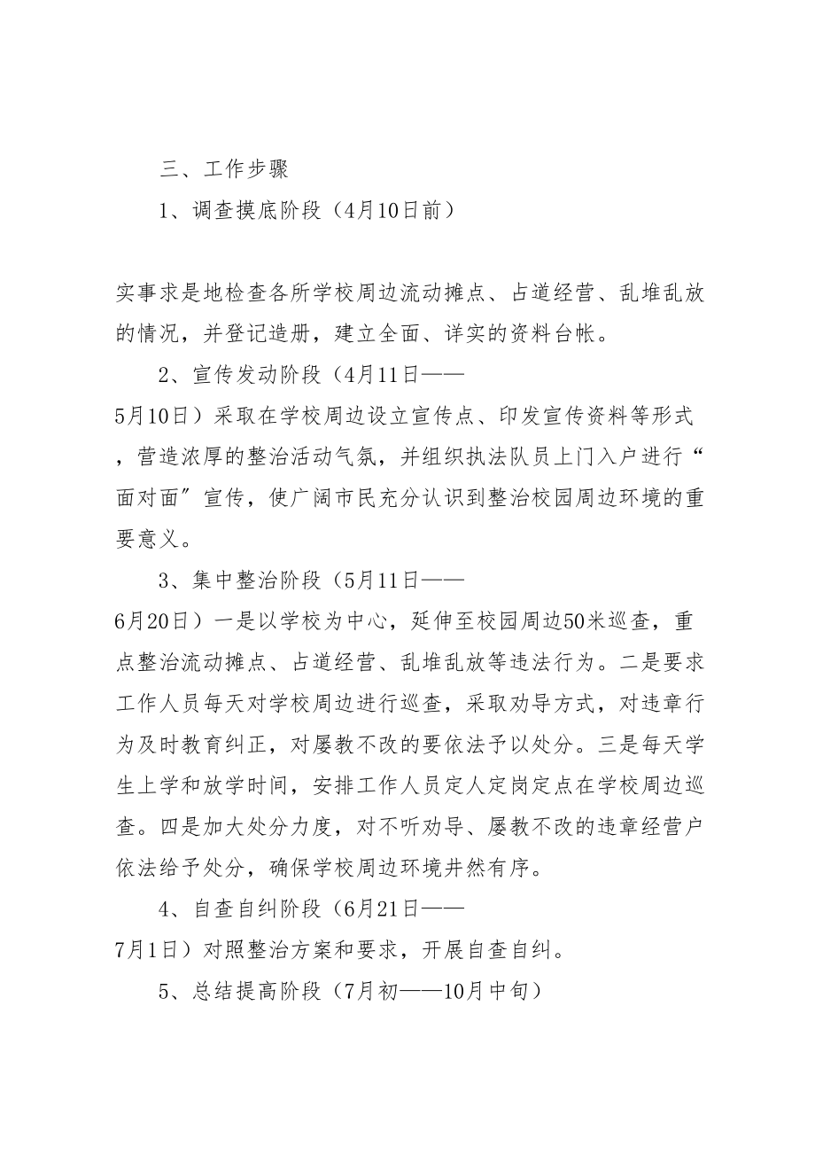 2023年学校周边流动摊点重点问题整治的工作方案.doc_第2页