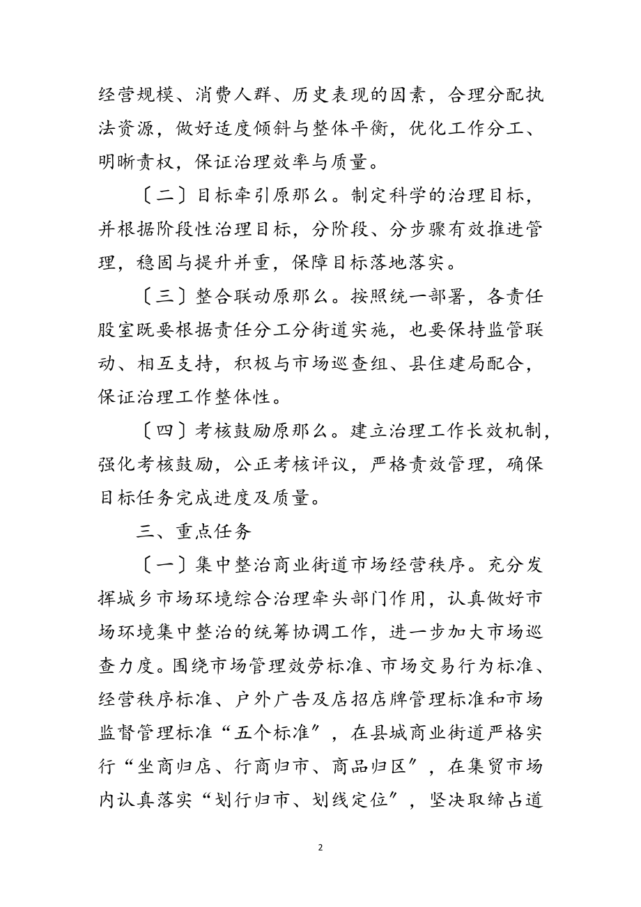 2023年城区商业街道规范化管理工作方案范文.doc_第2页