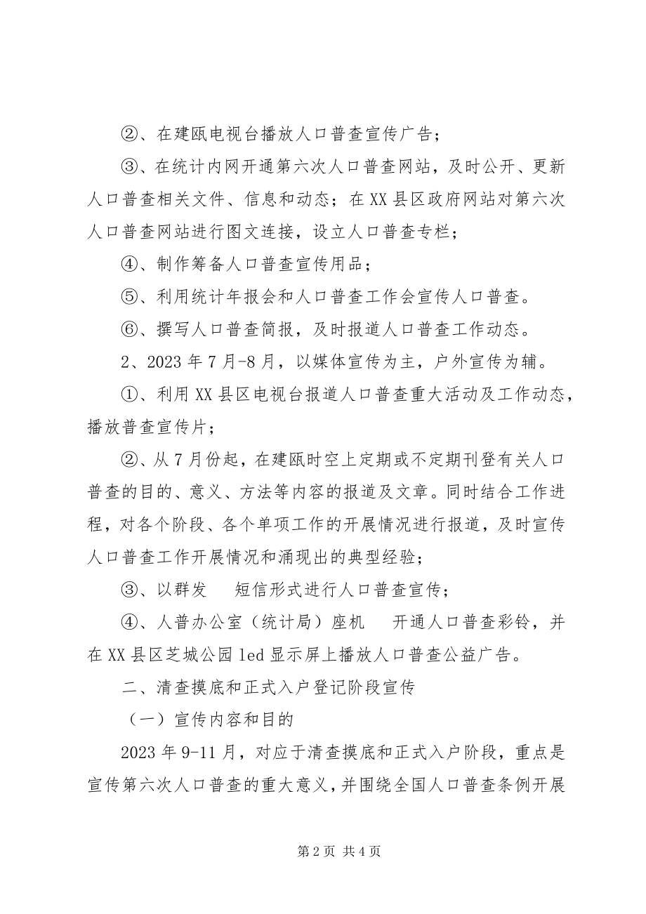 2023年市政府关于第六次全国人口普查工作方案.docx_第2页