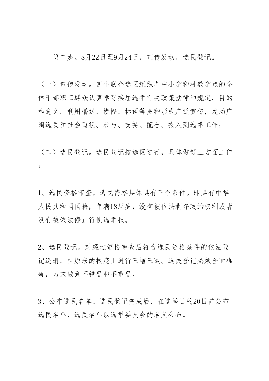 2023年市教育文化体育局委员会教育选举口人大换届选举工作方案 .doc_第3页