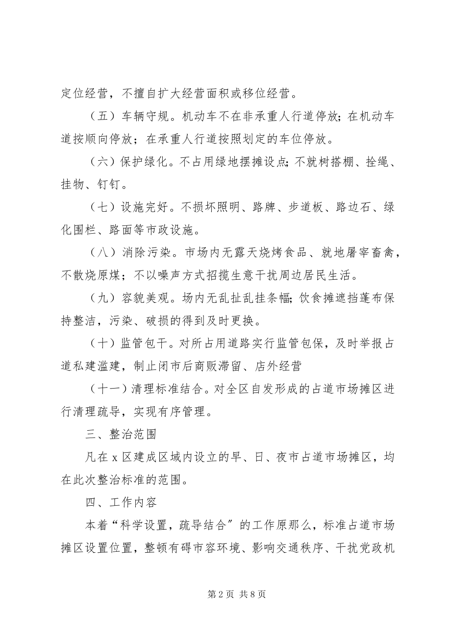 2023年市场摊区环境秩序工作方案.docx_第2页