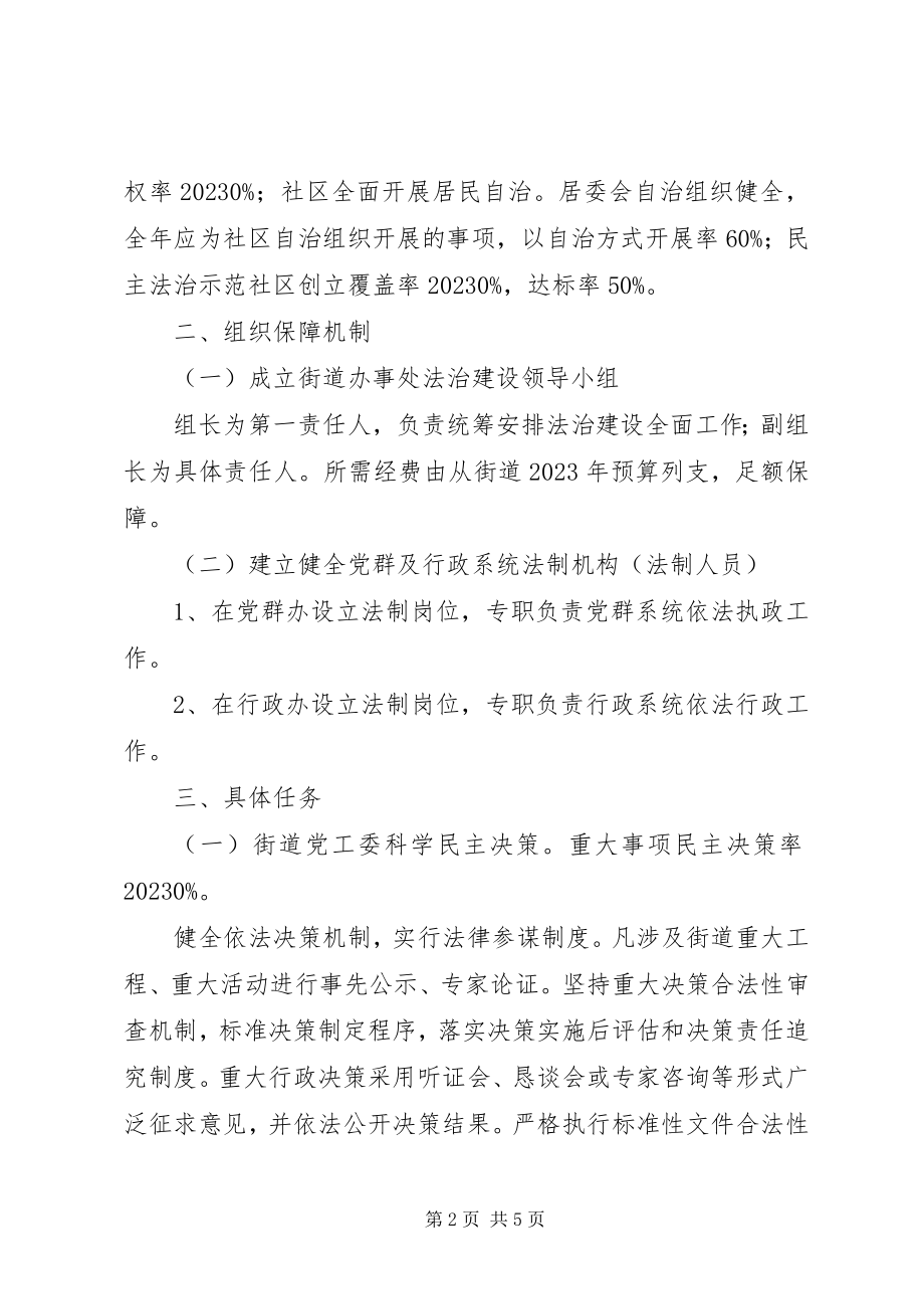 2023年推进法治街道建设工作方案.docx_第2页