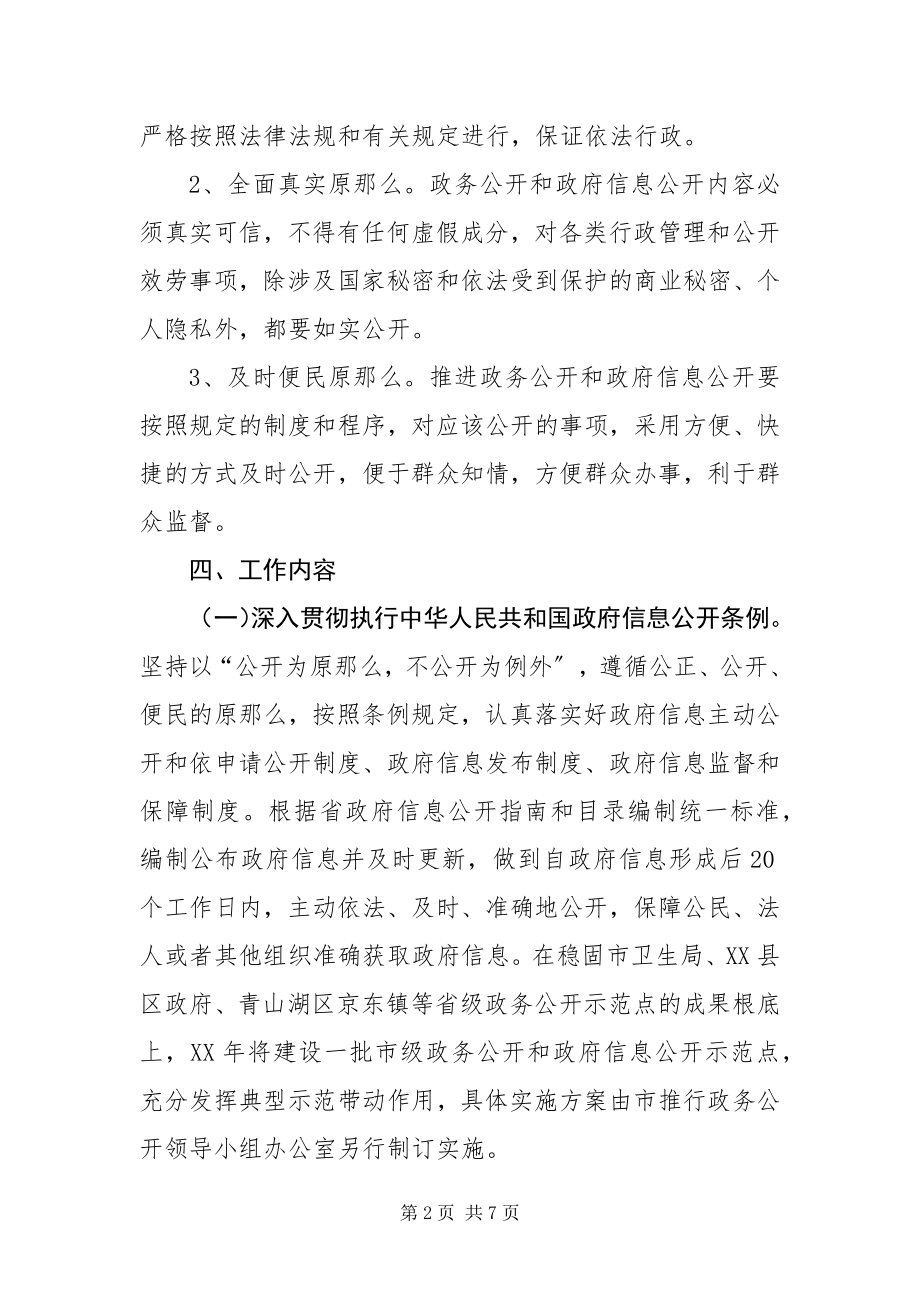 2023年政务公开和政府信息公开工作方案.docx_第2页