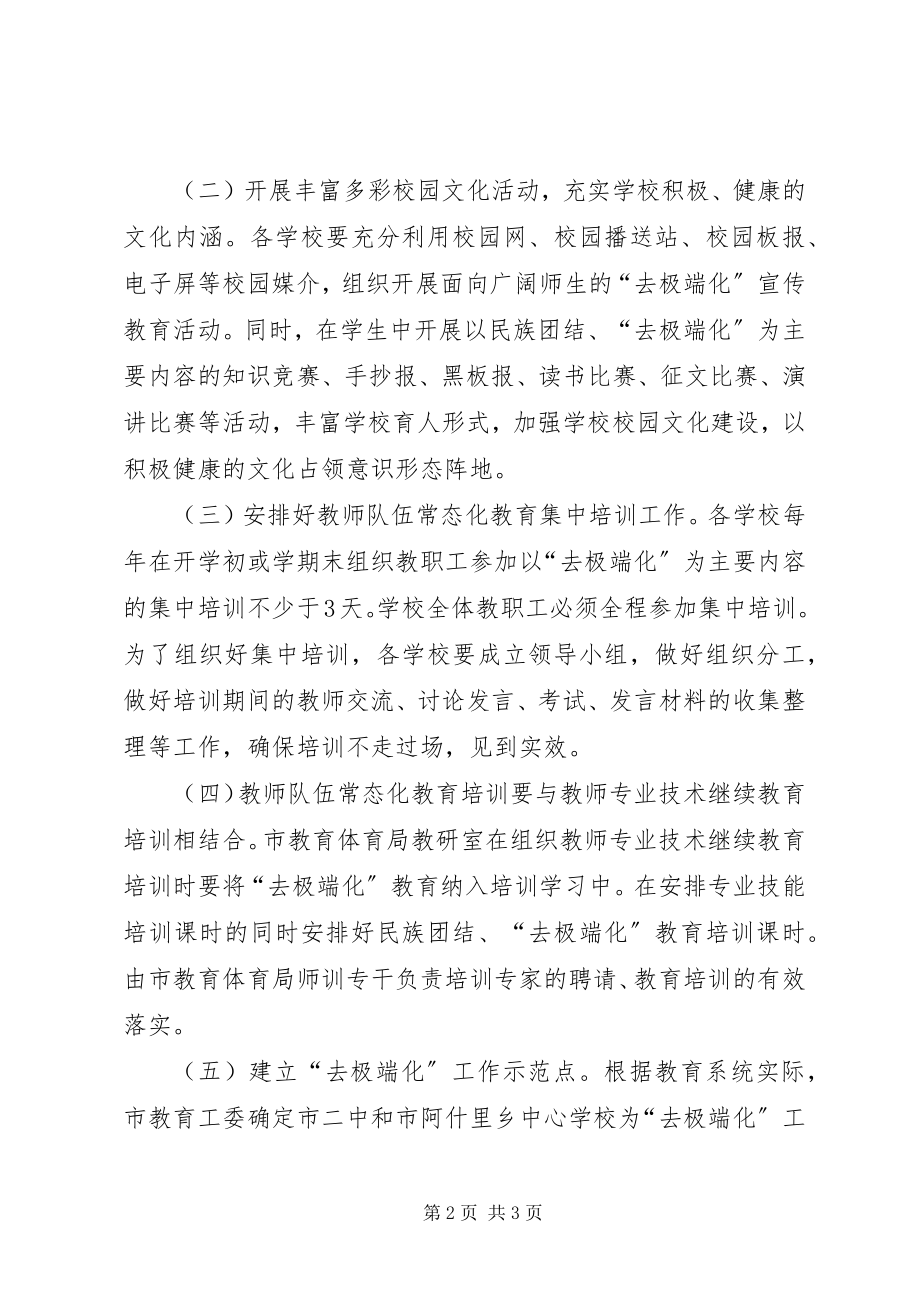 2023年教育系统“去极端化”工作方案.docx_第2页