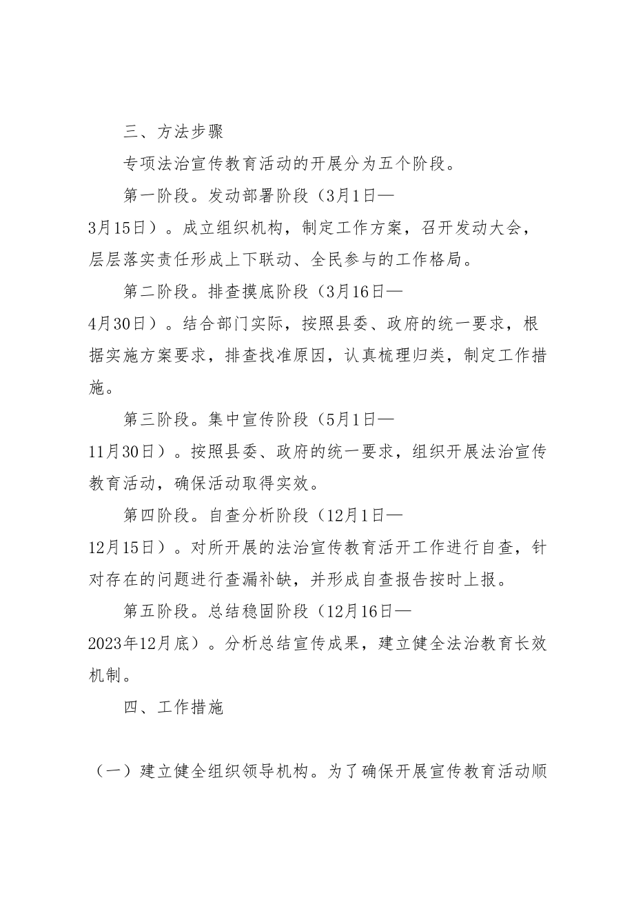 2023年扫黑除恶法治宣传工作方案.doc_第2页