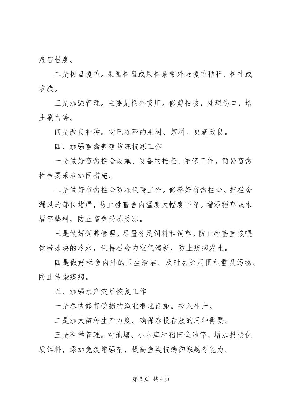 2023年救灾减灾与春耕生产的工作方案.docx_第2页