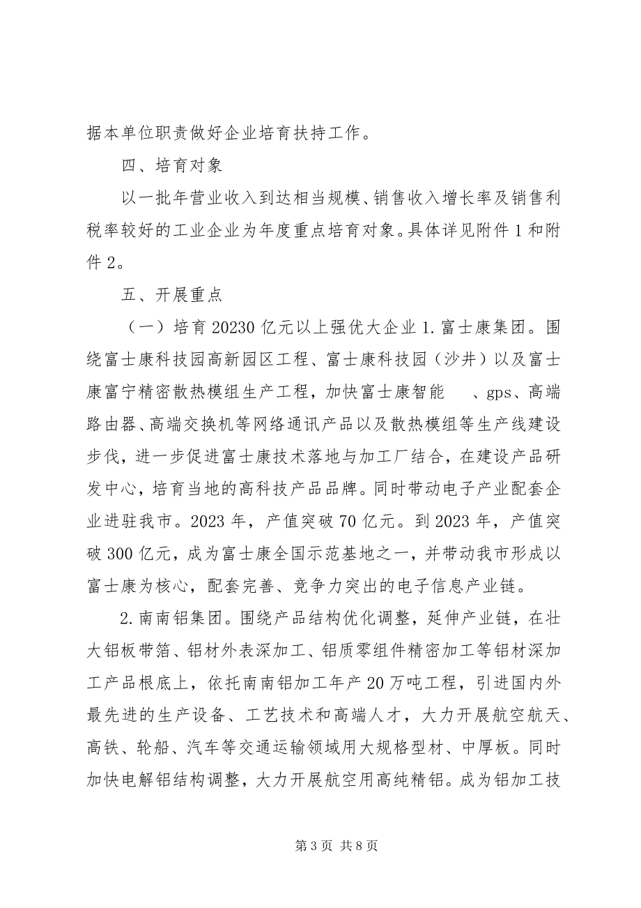 2023年工信委抓大壮小扶微工作方案.docx_第3页