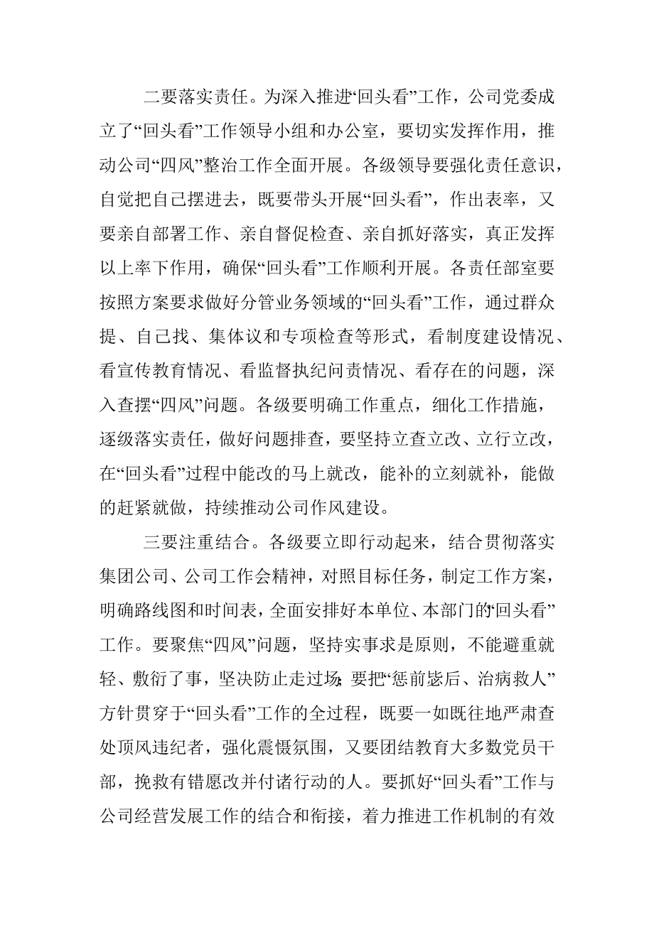 党组书记在四风问题整治情况回头看动员部署会上的讲话.docx_第2页