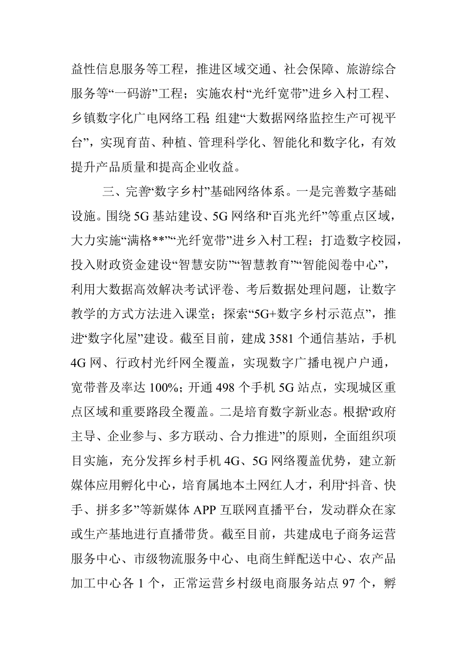 数字乡村改革工作汇报.docx_第3页