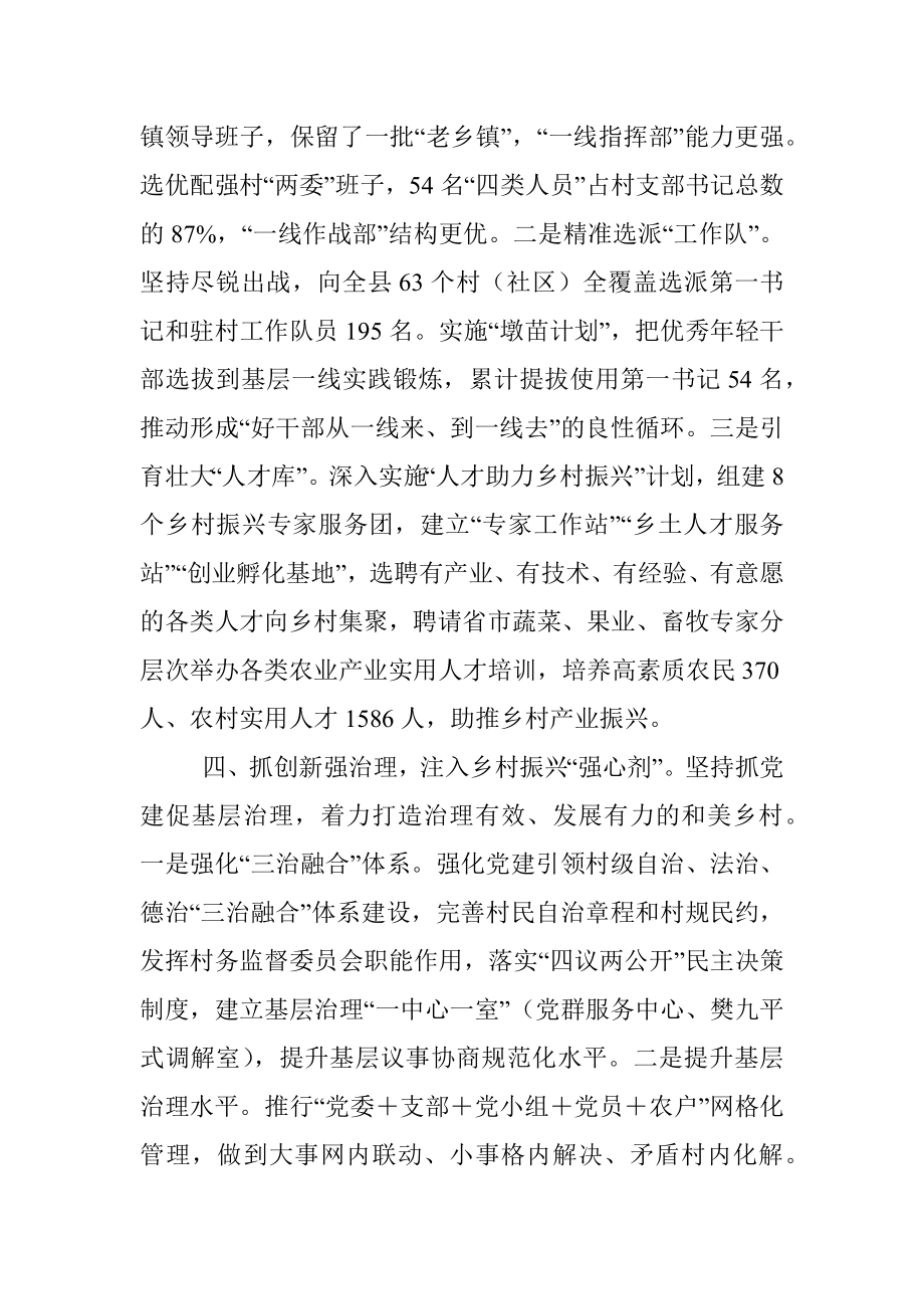 党建引领乡村振兴经验交流发言.docx_第3页