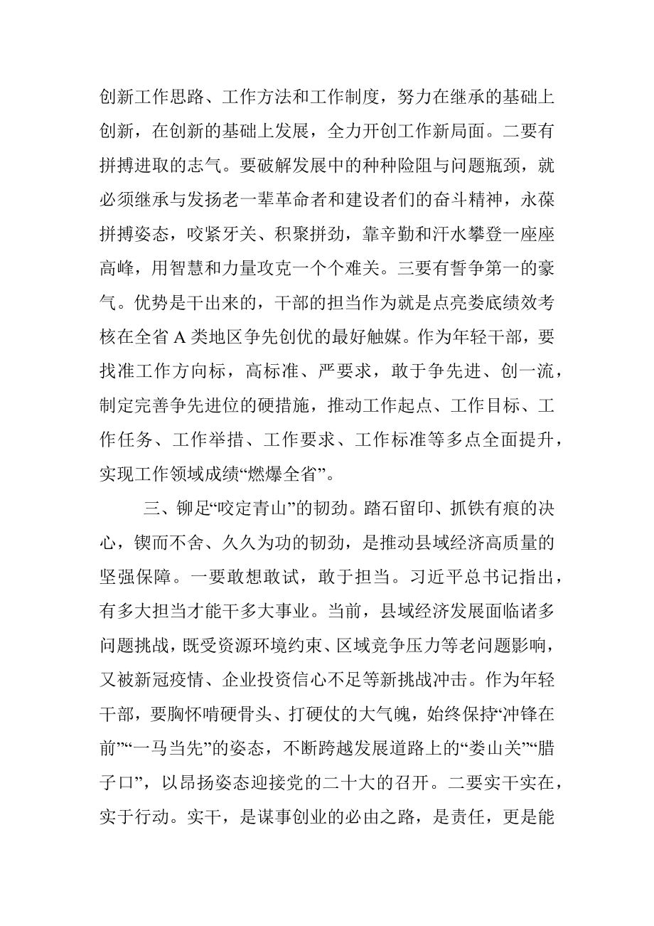 年轻干部座谈会发言提纲_6.docx_第3页