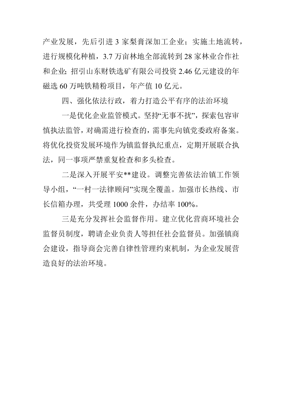 乡镇营商环境优化提升行动工作汇报.docx_第3页