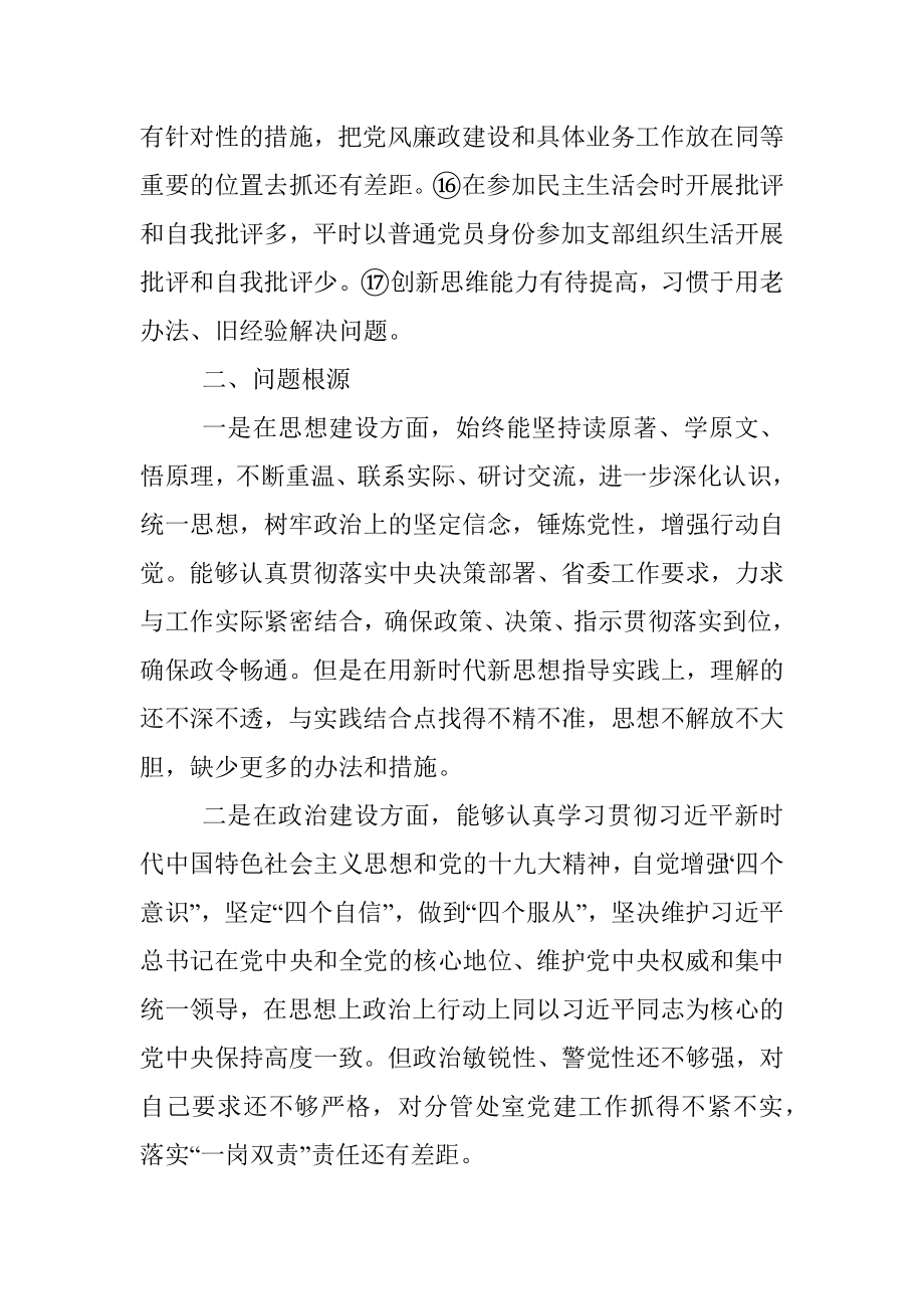 党员领导干部检视问题分析报告2.docx_第3页