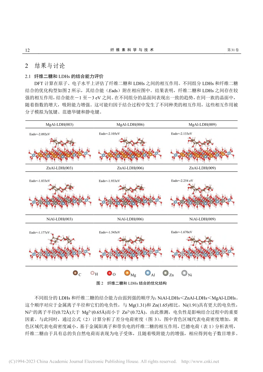 基于密度泛函理论研究纳米纤...氧化物复合材料的光热稳定性_郭彩.pdf_第3页