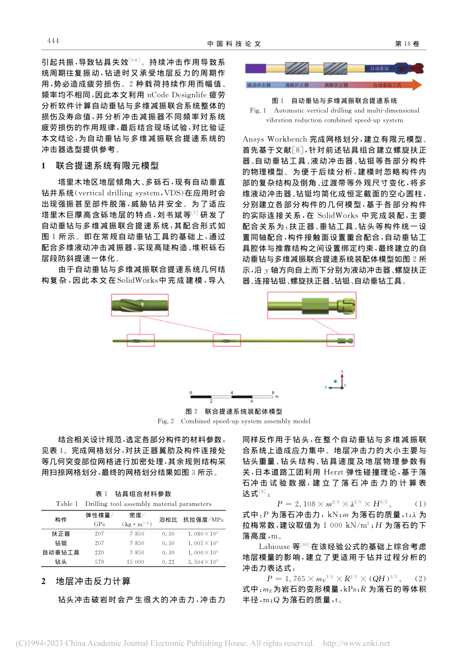 基于冲击振动疲劳分析的自动...振联合提速系统冲击频率优选_崔富凯.pdf_第2页