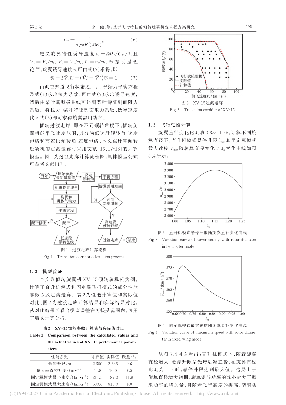 基于飞行特性的倾转旋翼机变直径方案研究_李健.pdf_第3页