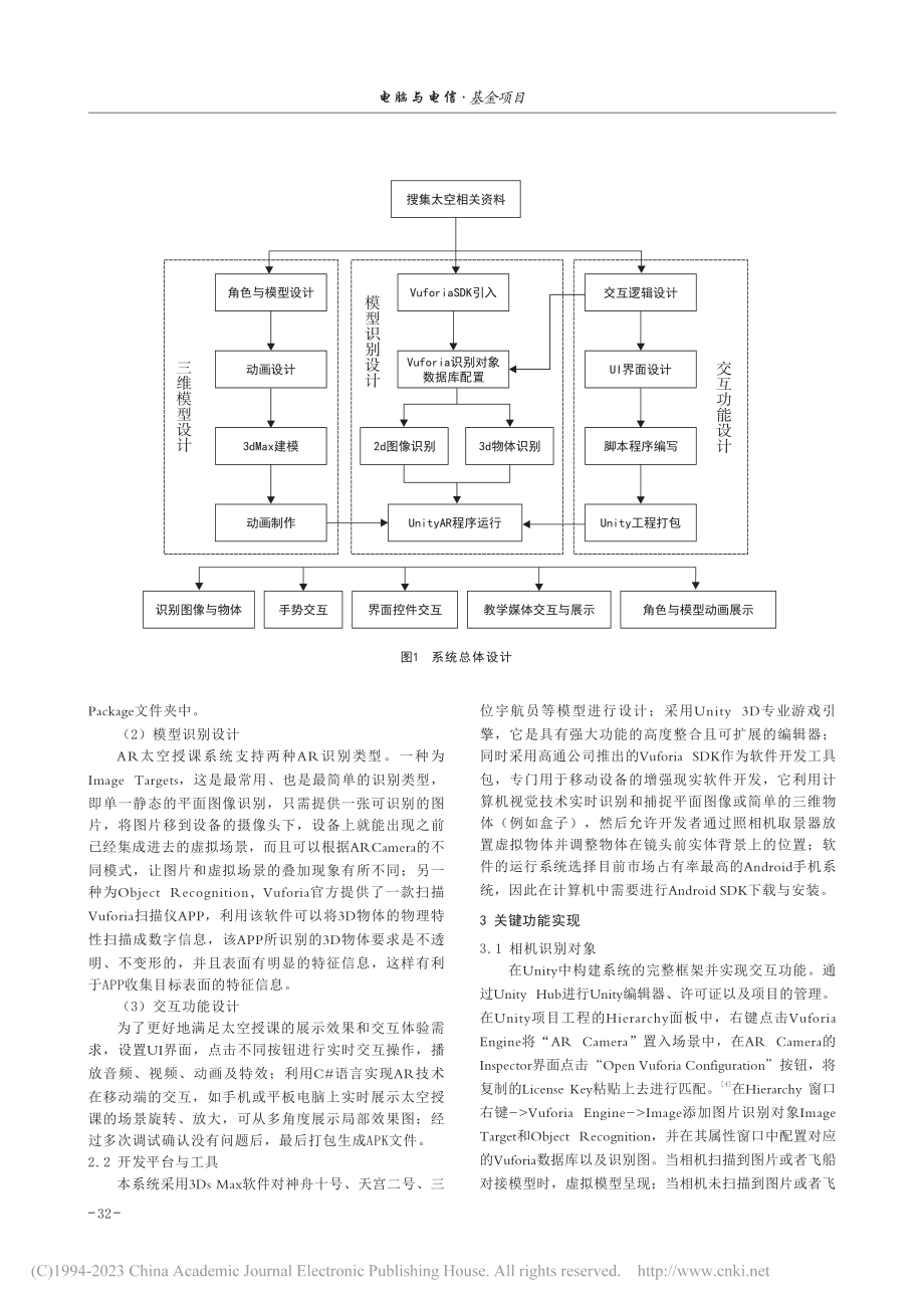 基于虚拟仿真技术的AR太空授课系统开发_吴强.pdf_第2页