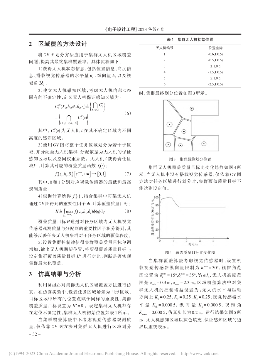 基于改进Voronoi图的集群无人机区域覆盖方法_陈捷.pdf_第3页