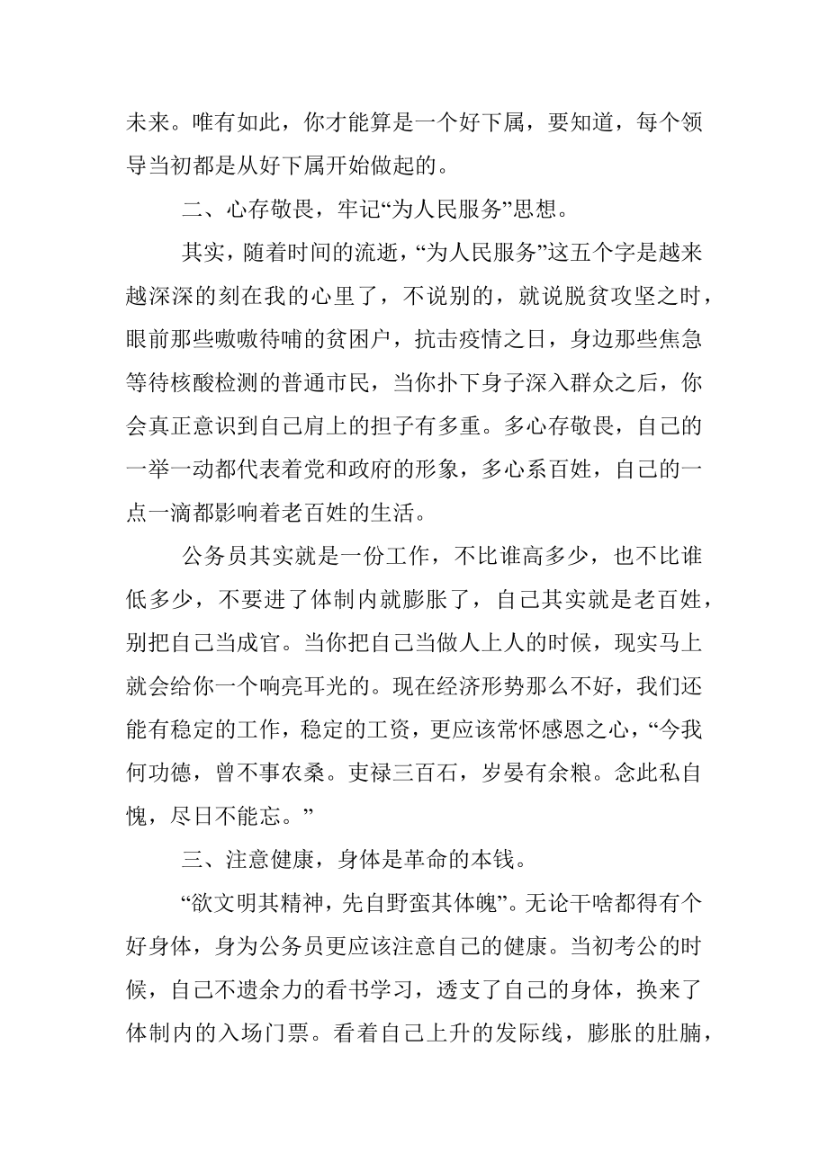 省厅工作两年的十点感受.docx_第2页