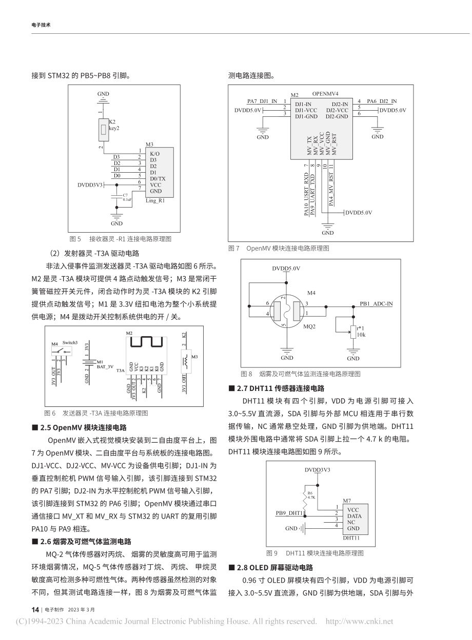 基于视觉物联网的智能家居安防硬件系统设计_高贝贝.pdf_第3页