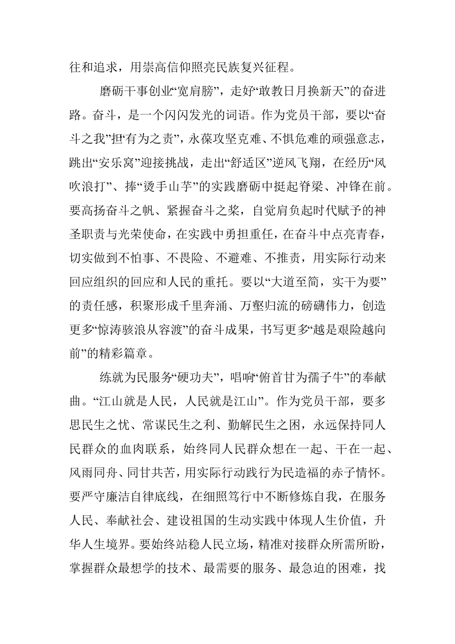 心得体会：深掘宝藏富矿 坚定历史担当.docx_第2页