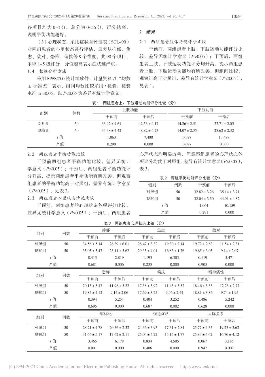 基于六位一体护理合作模式对...复期患者功能康复的效果评价_温秀芳.pdf_第3页