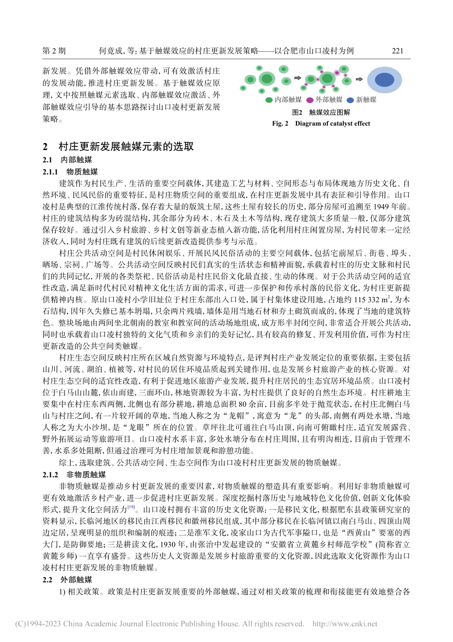 基于触媒效应的村庄更新发展...略——以合肥市山口凌村为例_何竟成.pdf_第3页