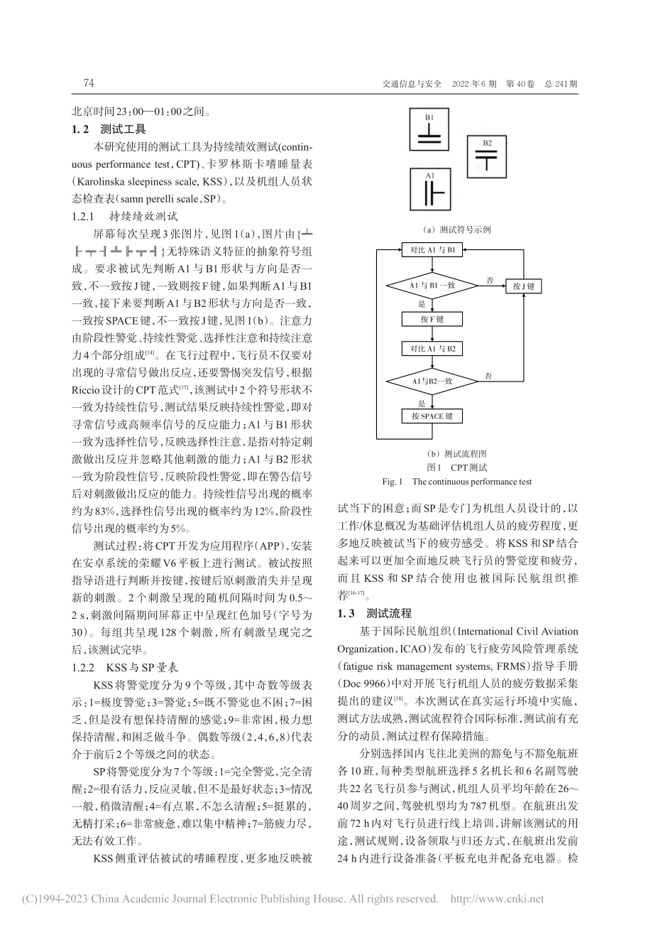 基于信号检测论的国际豁免航班飞行员注意特征分析_李敬强.pdf_第3页