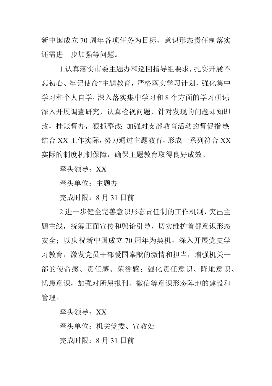 不忘初心牢记使命主题教育专项整治工作方案.docx_第2页