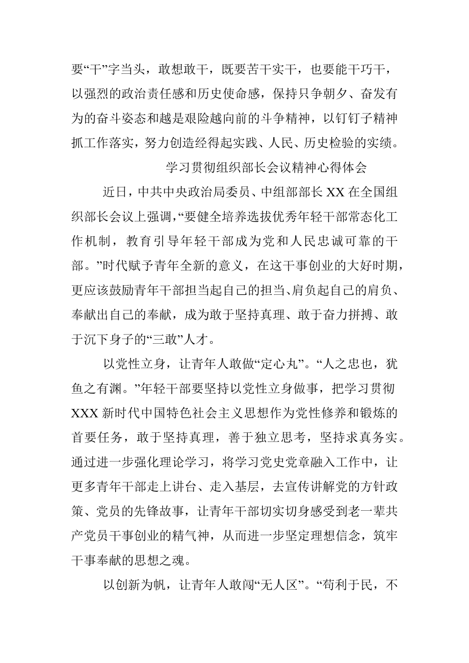 村干部学习贯彻组织部长会议精神心得体会.docx_第3页